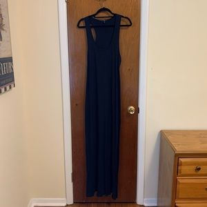 Navy Blue Gap Maxi Dress